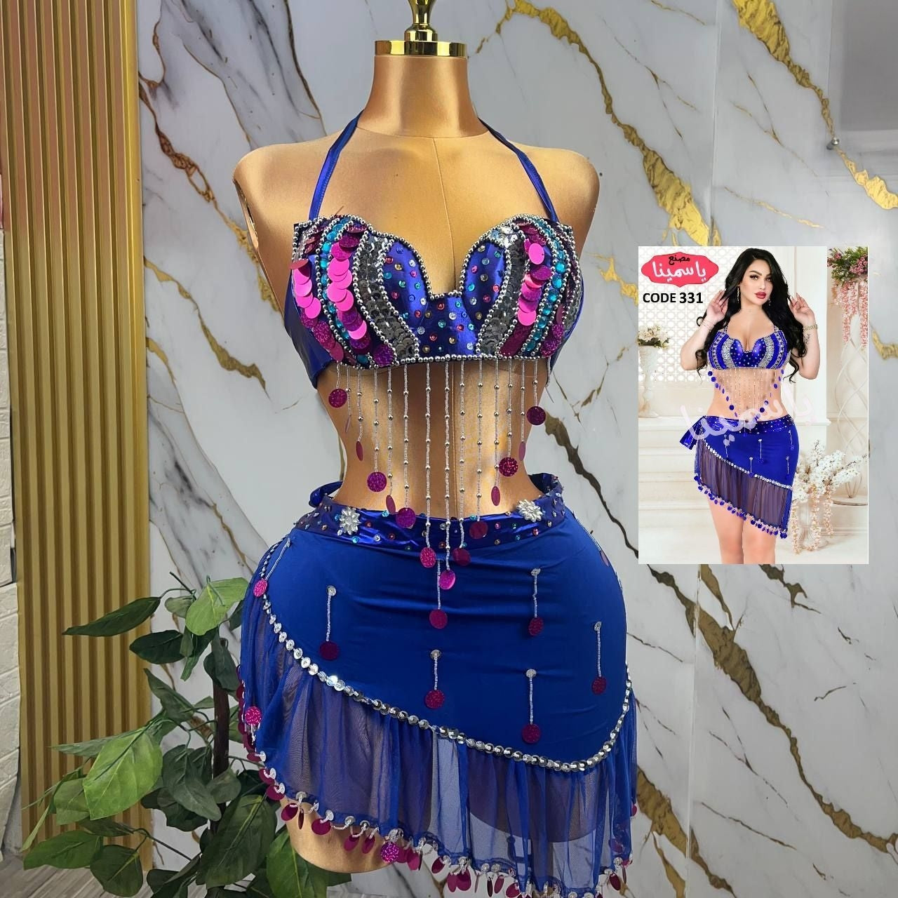 بذلة رقص شرقي فاخرة 331