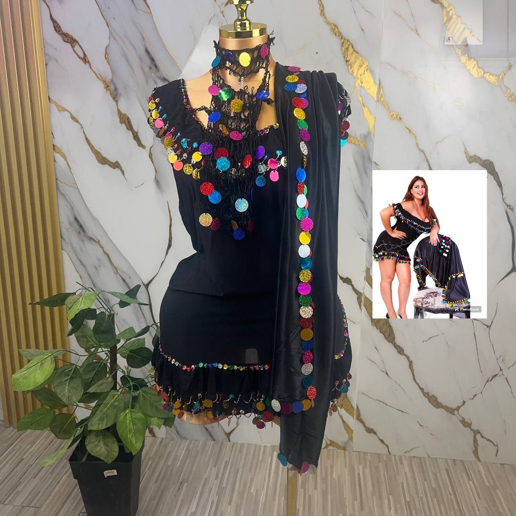 بذلة رقص مصرية -03 قطع 207