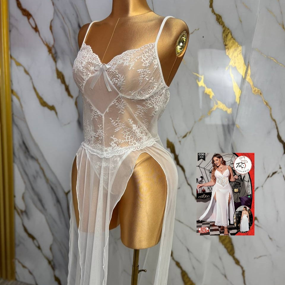 روب لانجيري مقاس كبير فاخرة - 009