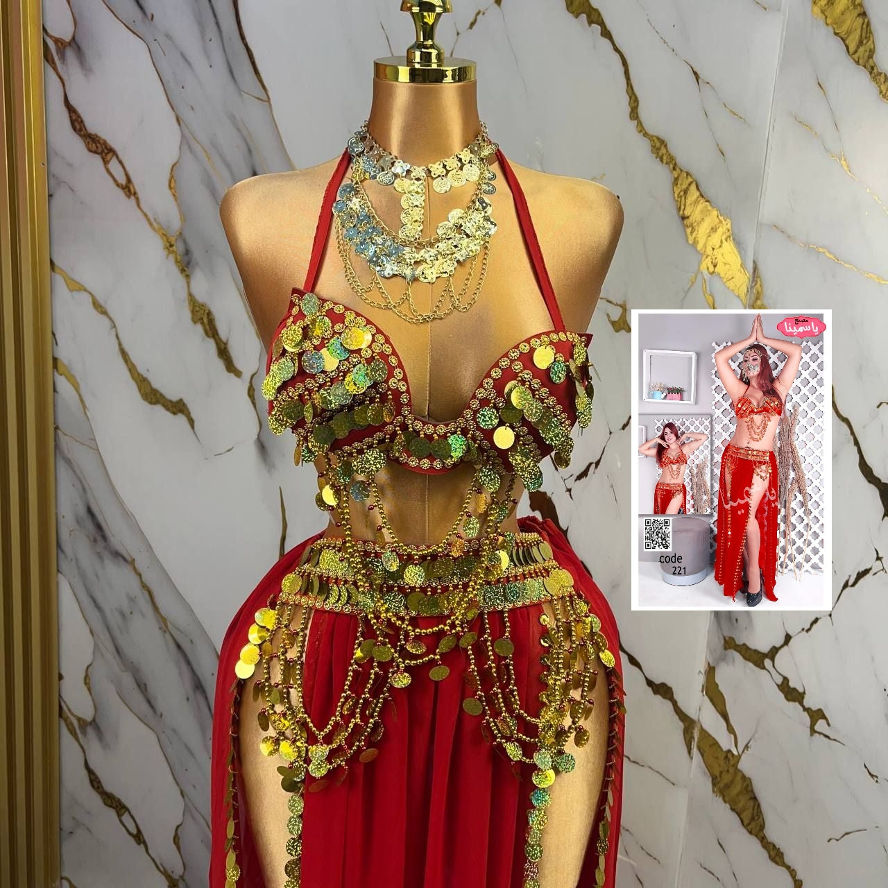 بذلة رقص شرقي اصلية 221