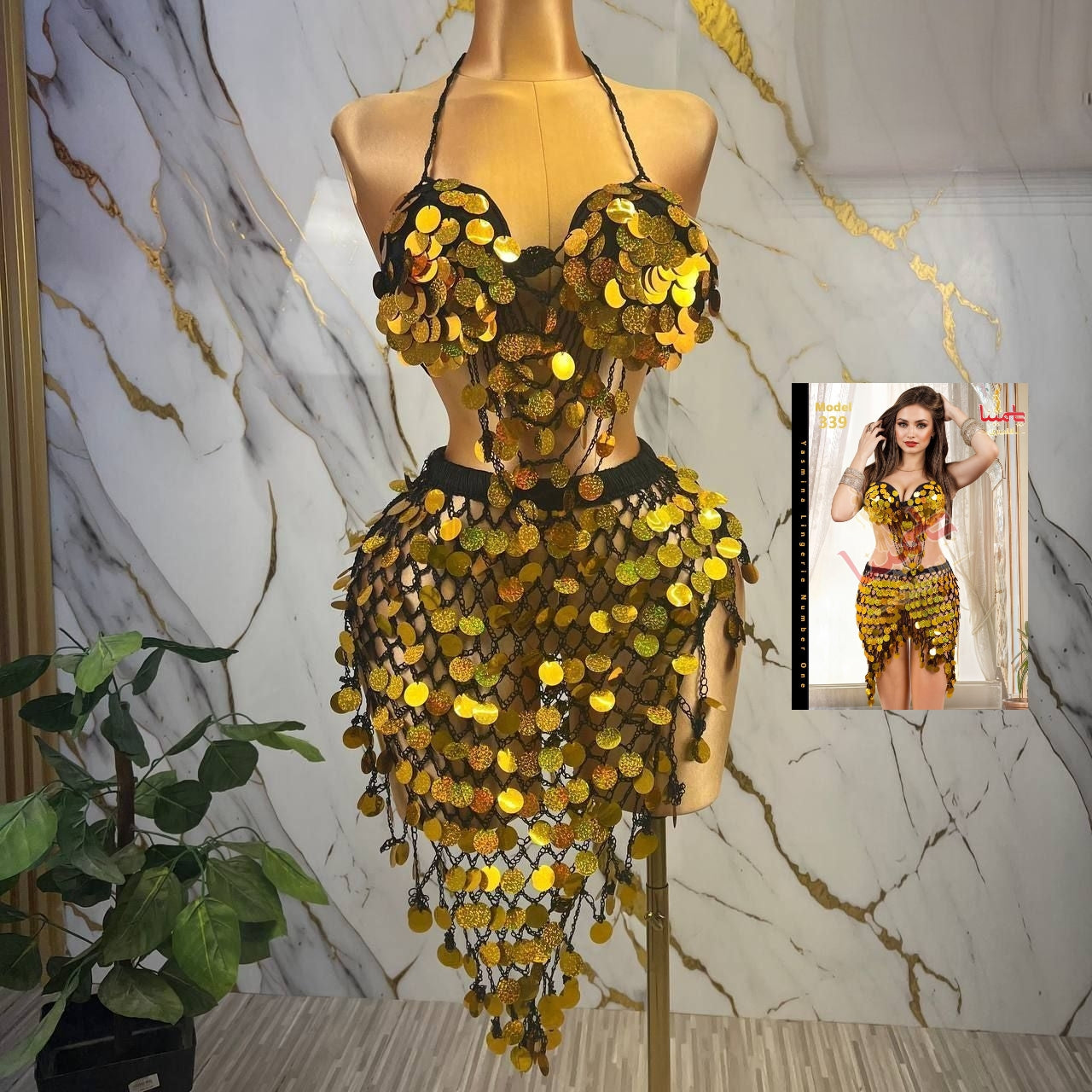 بذلة رقص مصرية اصلية 339