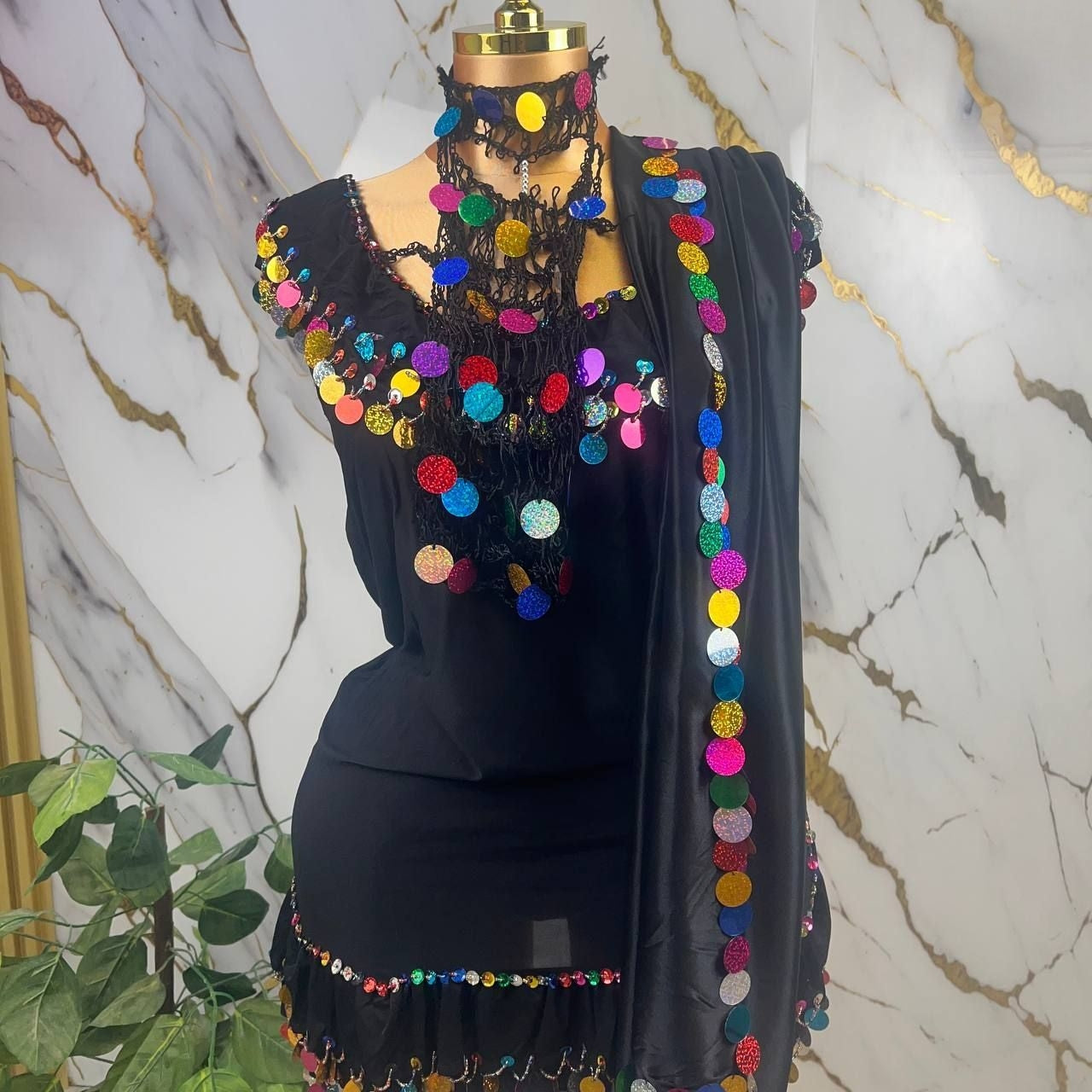 بذلة رقص مصرية -03 قطع 207