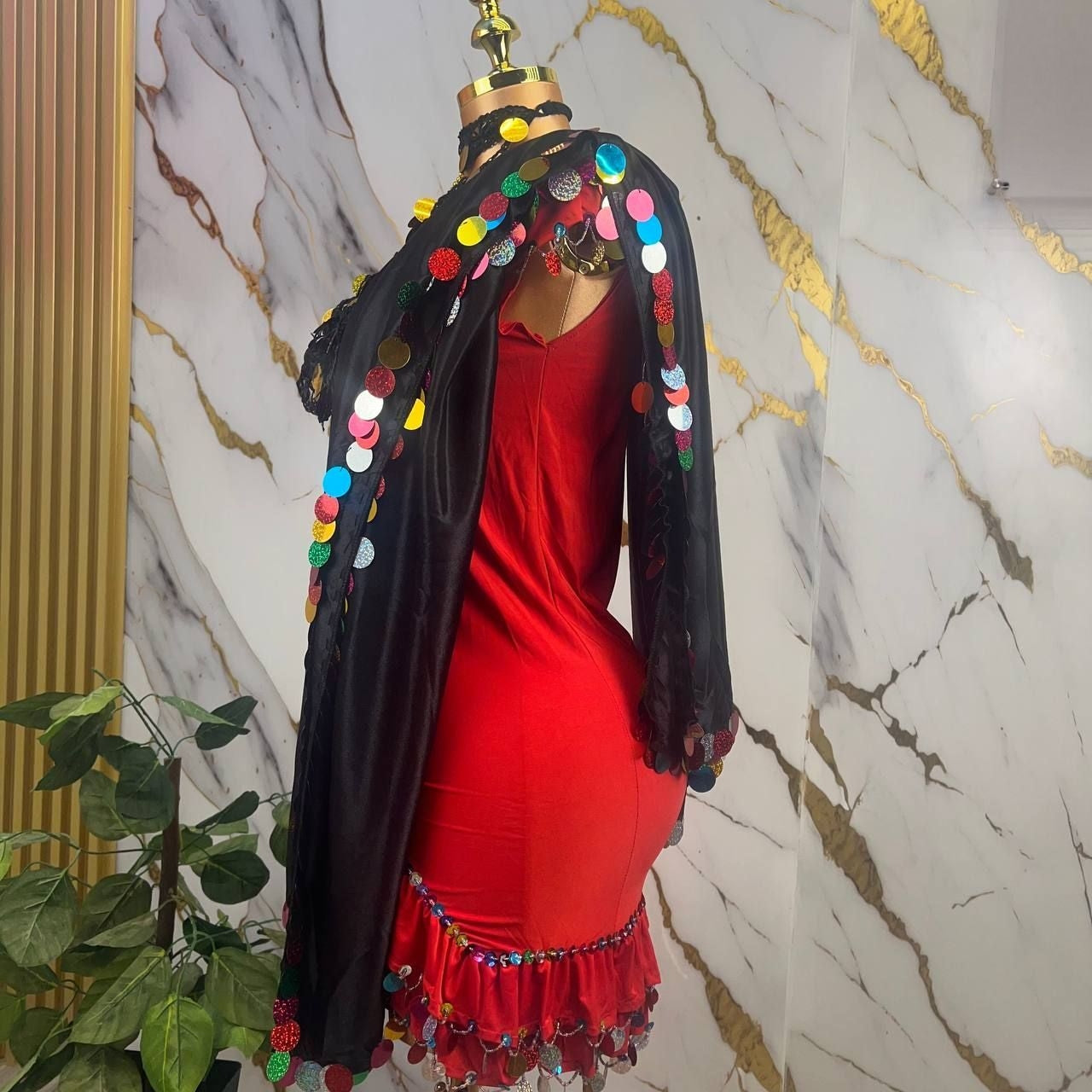 بذلة رقص مصرية -03 قطع 207