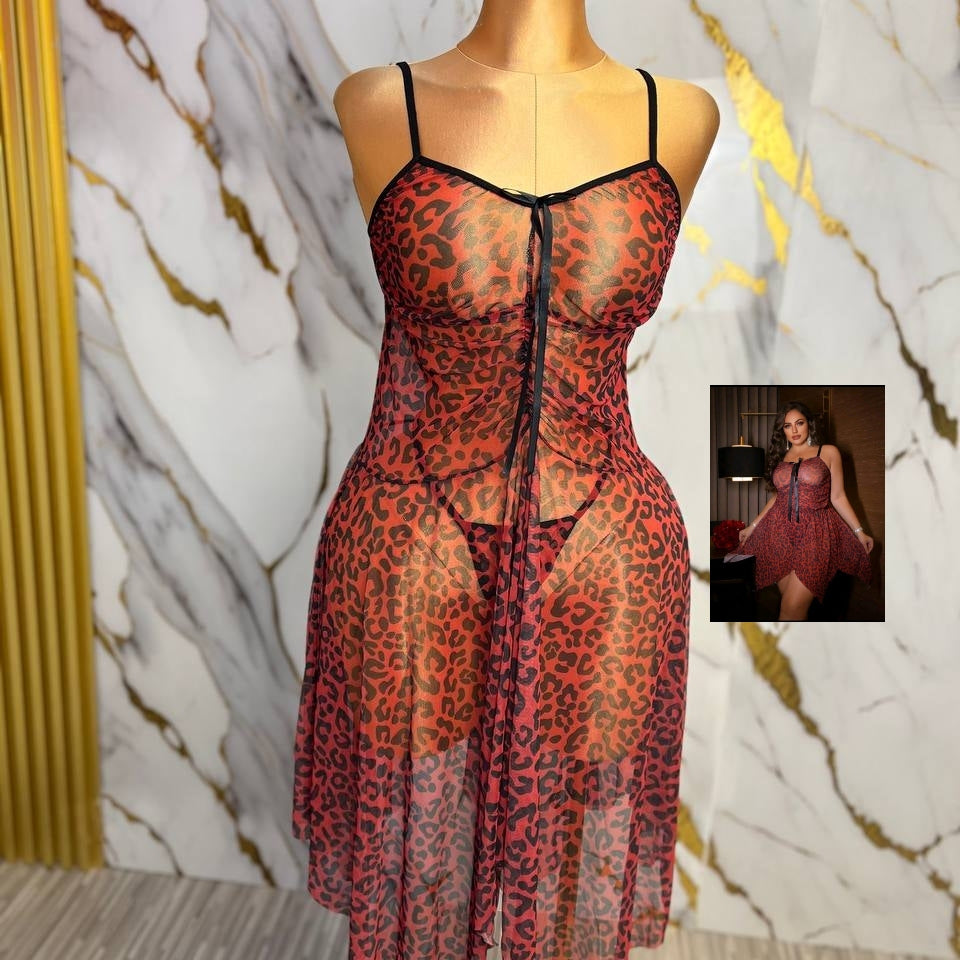 روب لانجيري نمري فاخرة - 00152