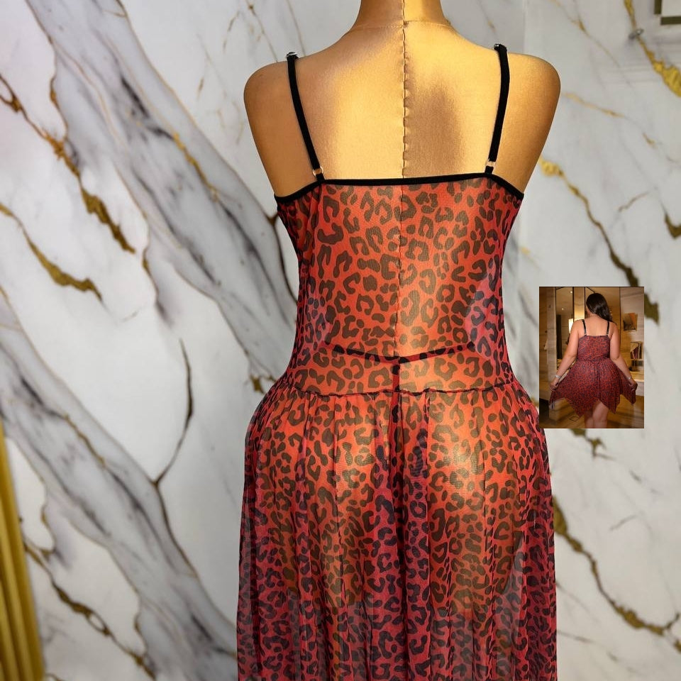 روب لانجيري نمري فاخرة - 00152