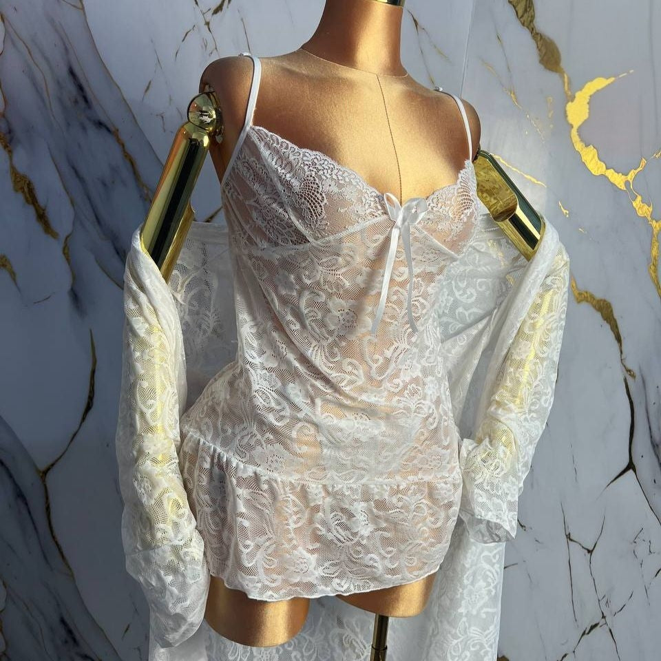 ديزابي ابيض فاخر 03 قطع - 00169