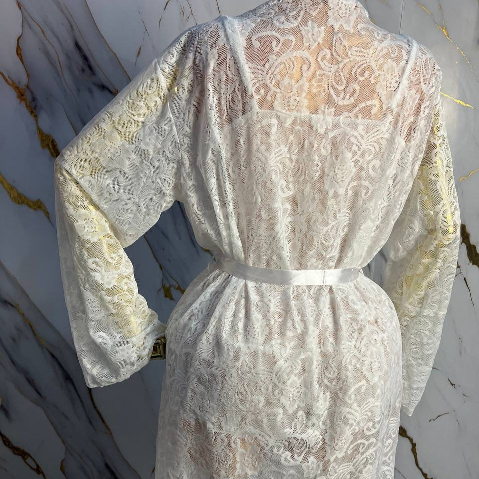 ديزابي ابيض فاخر 03 قطع - 00169